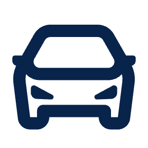 Car 3 Line Icon from Mingcute Line Set