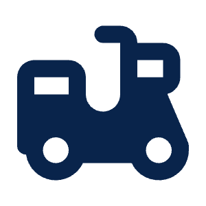 Ebike Fill Icon from Mingcute Fill Set