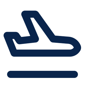 Flight Inflight Line Icon from Mingcute Line Set