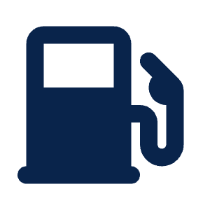 Gas Station Fill Icon from Mingcute Fill Set