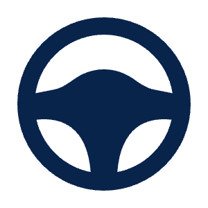Steering Wheel Fill Icon from Mingcute Fill Set