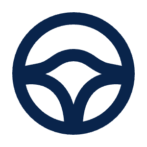 Steering Wheel Line Icon from Mingcute Line Set