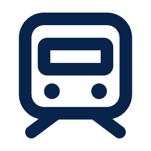 Train 2 Line Icon from Mingcute Line Set