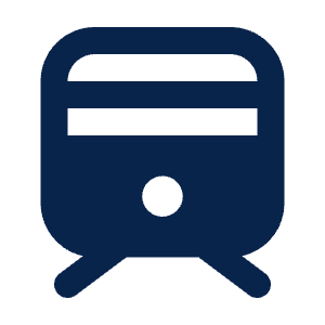 Train 3 Fill Icon from Mingcute Fill Set