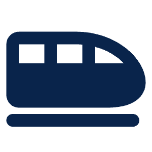 Train Fill Icon from Mingcute Fill Set
