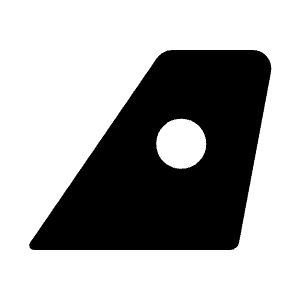 Airlines Fill Icon from Rounded Fill - Material Symbols Set