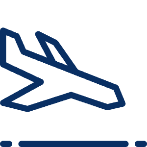 Airplane Arrival Icon from Cyber Line - Free Set