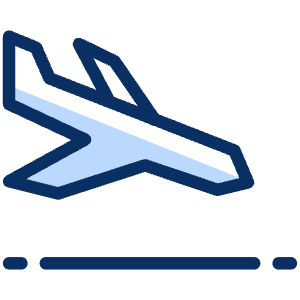 Airplane Arrival Icon from Cyber Duotone - Free Set