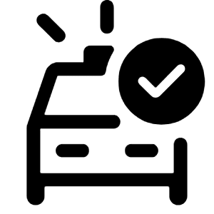 Ambulance Icon from Rounded Line - Material Symbols Set
