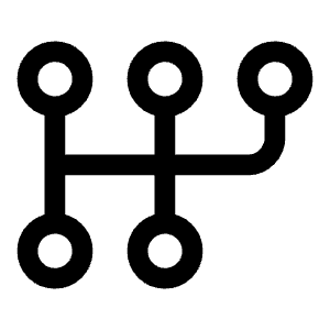 Auto Transmission Icon from Rounded Line - Material Symbols Set