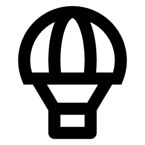 Balloon Icon from Outlined Line - Material Pro Free Set