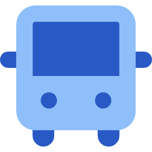Bus Icon from Core Flat Set