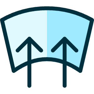 Car Dashboard Window Rear Icon from Ultimate Duotone - Free Set
