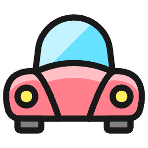 Car Retro Icon from Ultimate Colors - Free Set