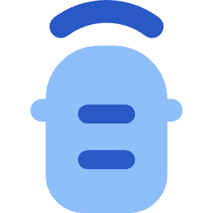 Car Top Front Sensor Icon from Core Flat Set