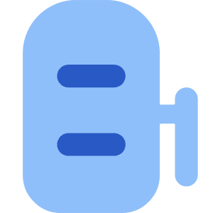 Car Top Sliding Door Right Icon from Core Flat Set