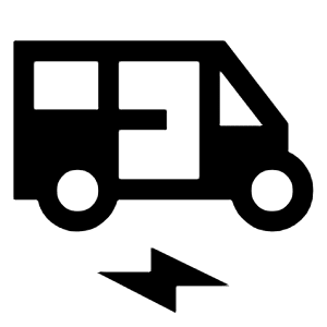 Electric Rickshaw Fill Icon from Sharp Fill - Material Symbols Set