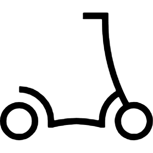 Electric Scooter Icon from Guidance – Free Set