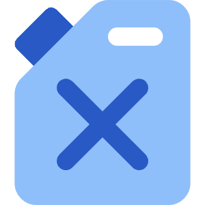 Gas Canister Icon from Core Flat Set