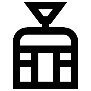 Gondola Icon from Atlas Line Set