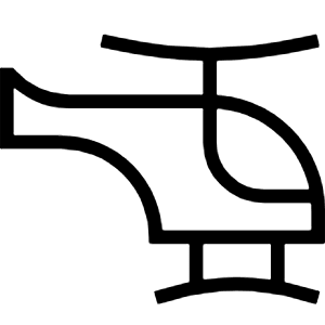 Helicopter Icon from Guidance – Free Set