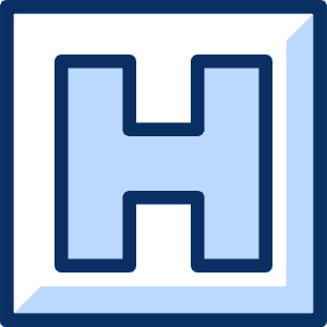 Helipad Square Icon from Cyber Duotone - Free Set