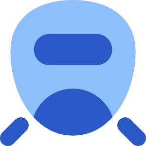 High Speed Train Front Icon from Core Flat Set