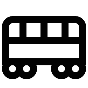 Large Bus Icon from Atlas Line Set