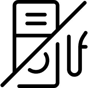 No Gas Station Icon from Ultimate Light - Free Set