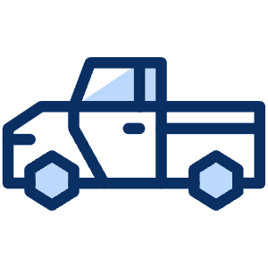 Pickup Truck Icon from Cyber Duotone - Free Set
