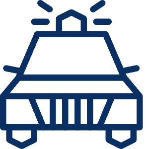 Police Car 1 Icon from Cyber Line - Free Set