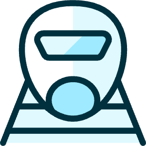 Railroad Metro Icon from Ultimate Duotone - Free Set