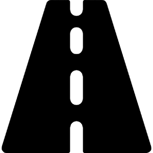 Road Straight Icon from Ultimate Bold - Free Set