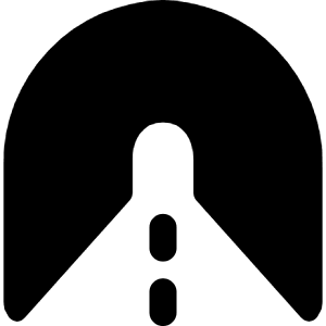 Road Tunnel Icon from Ultimate Bold - Free Set