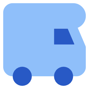 Rv Truck Icon from Core Flat Set