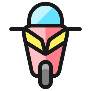 Scooter 3 Icon from Ultimate Colors - Free Set
