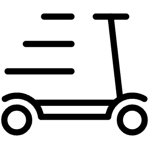 Scooter Fast Icon from Ultimate Light - Free Set