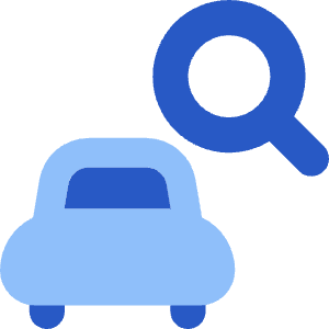Search Car Icon from Core Flat Set