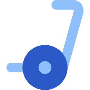 Segway Side Icon from Core Flat Set