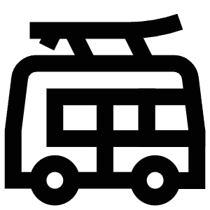 Surfing Van Icon from Atlas Line Set