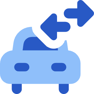 Swap Car Driving App Icon from Core Flat Set
