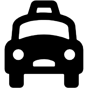 Taxi Icon from Ultimate Bold - Free Set