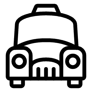 Taxi Icon from Ultimate Light - Free Set