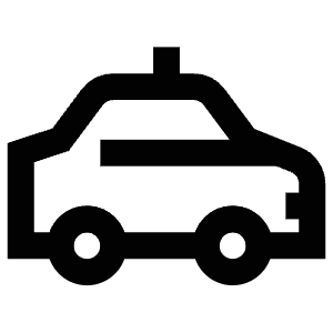 Taxi Icon from Atlas Line Set