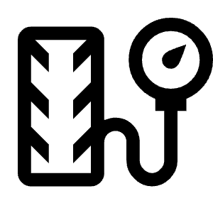 Tire Repair Icon from Outlined Line - Material Symbols Set