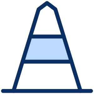 Traffic Cone Icon from Cyber Duotone - Free Set