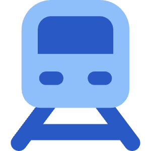 Train Front Icon from Core Flat Set