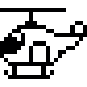 Transportation Helicopter Icon from Pixel - Free Set