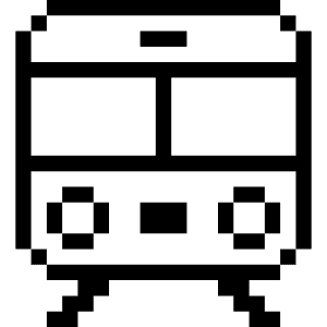 Transportation Train Icon from Pixel - Free Set