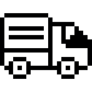 Transportation Truck Icon from Pixel - Free Set